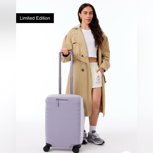 The Carry-On Luggage Cover in Lavender - Picture 4 of 6